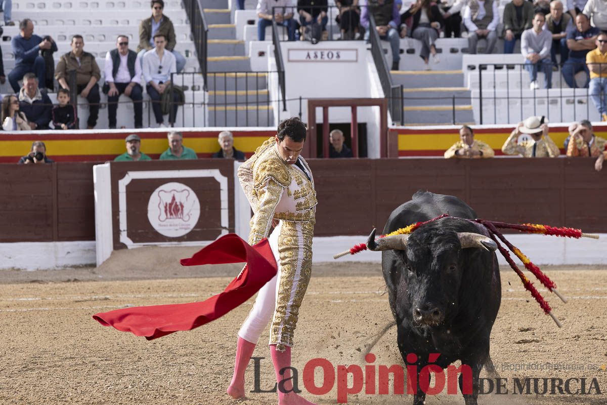 El torero de Cehegín, Antonio Puerta, en la corrida clasificatoria de la Copa Chenel de Madrid