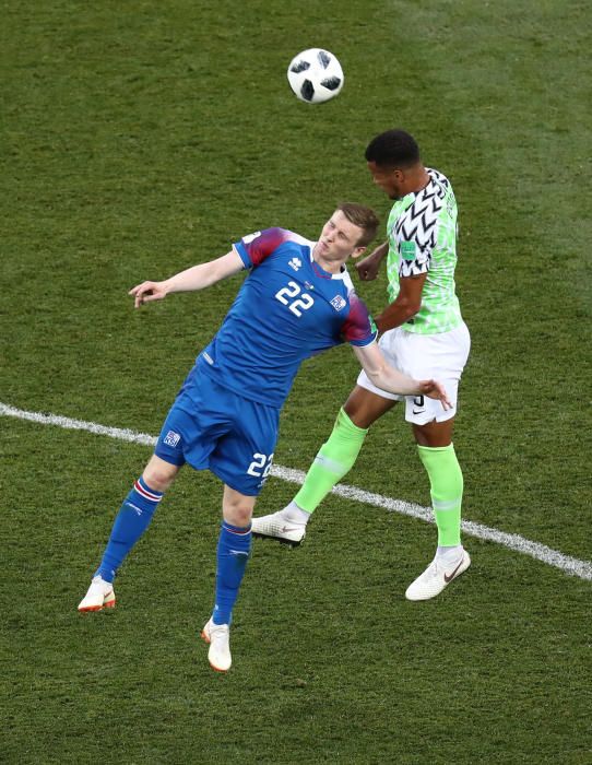 Nigèria - Islàndia. Mundial 2018