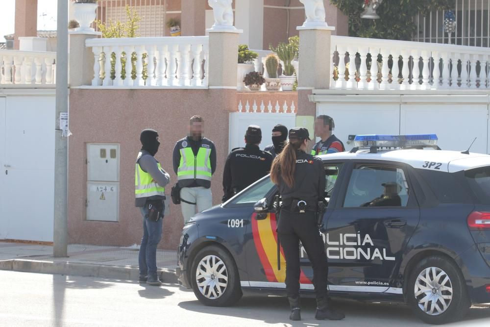 Redada antidroga en Los Narejos y Cartagena