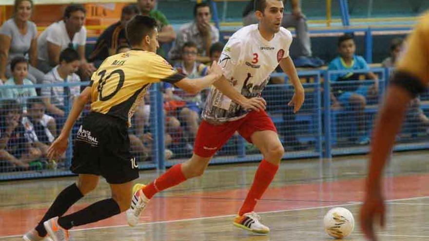 Carlos Pintado, en uno de sus últimos partidos con el FS Zamora.