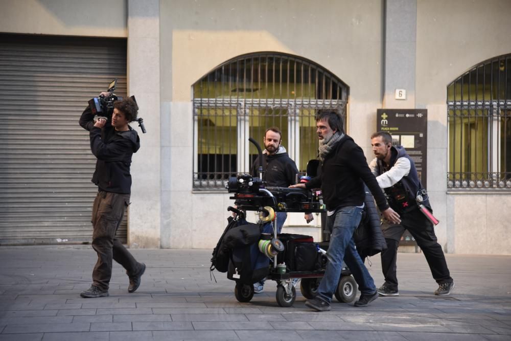 Gravació de la sèrie «Hache» a Manresa