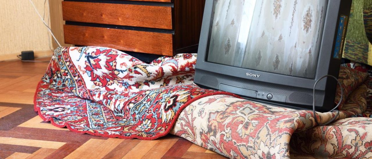 Televisor Sony Trinitron.