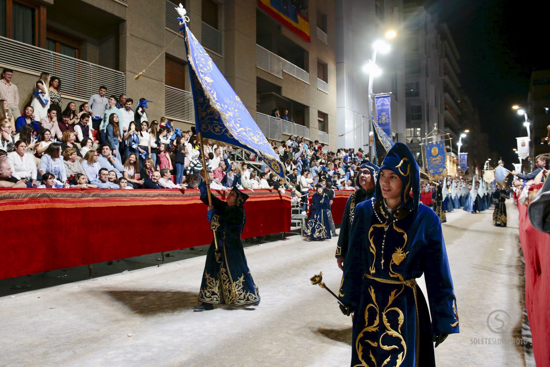 Procesión Viernes de Dolores en Lorca