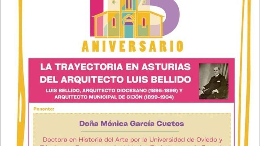 Conferencia sobre los 125 años de la iglesia de Laviana