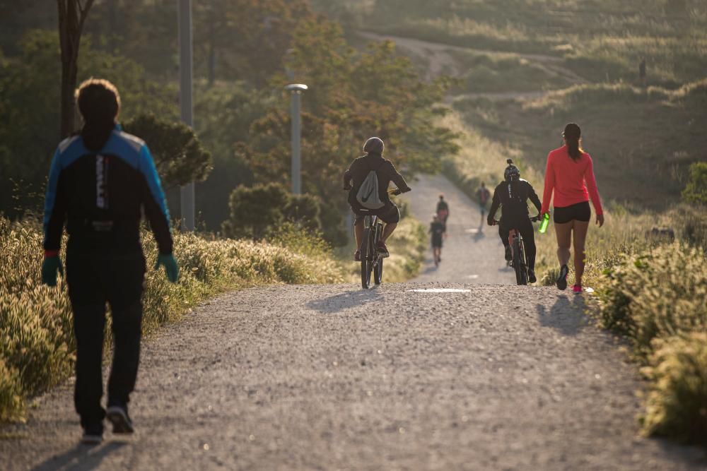 Ya se puede pasear o hacer deporte respetando ...