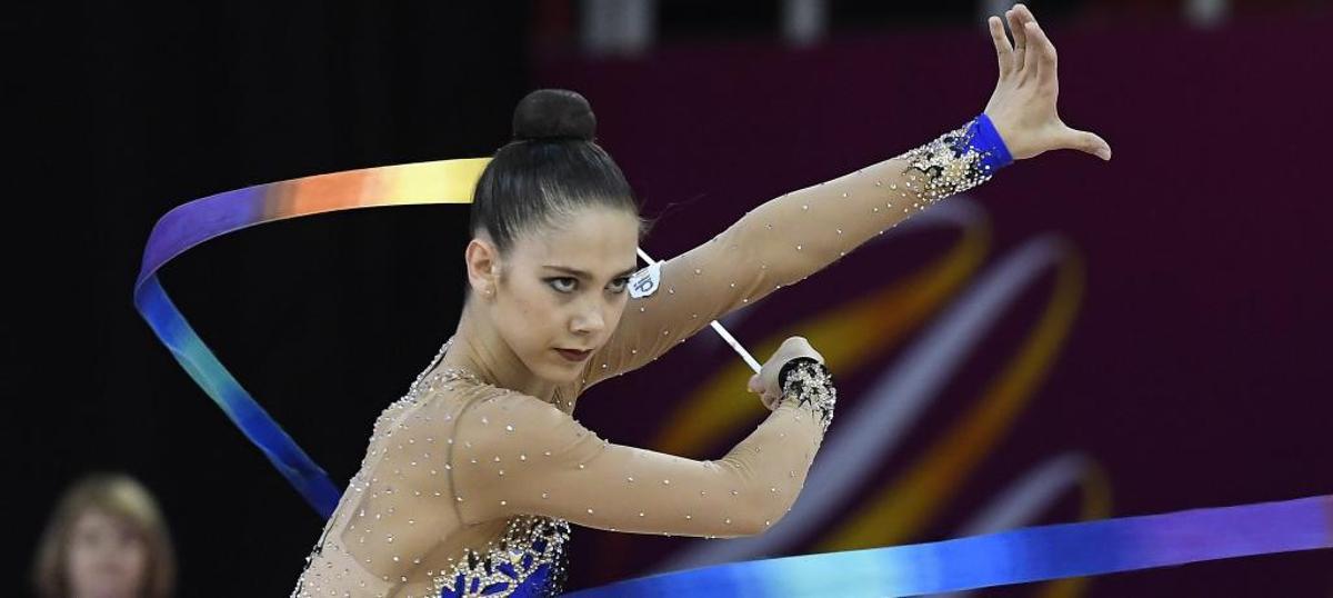 Polina Berezina, durante el Europeo del año pasado en Budapest