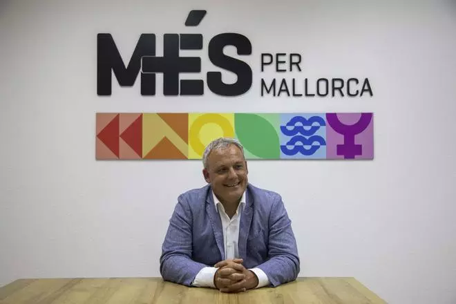 Jaume Alzamora, candidato de Més al Consell: «¿Cladera y Sevillano? Pueden ser dos buenos vicepresidentes»