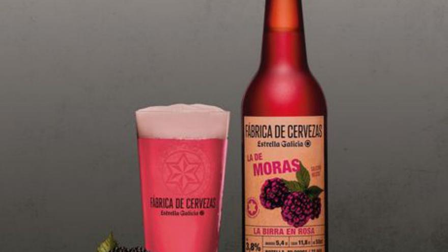 Estrella Galicia presenta ‘La de Moras’, su cerveza elaborada con frutos rojos