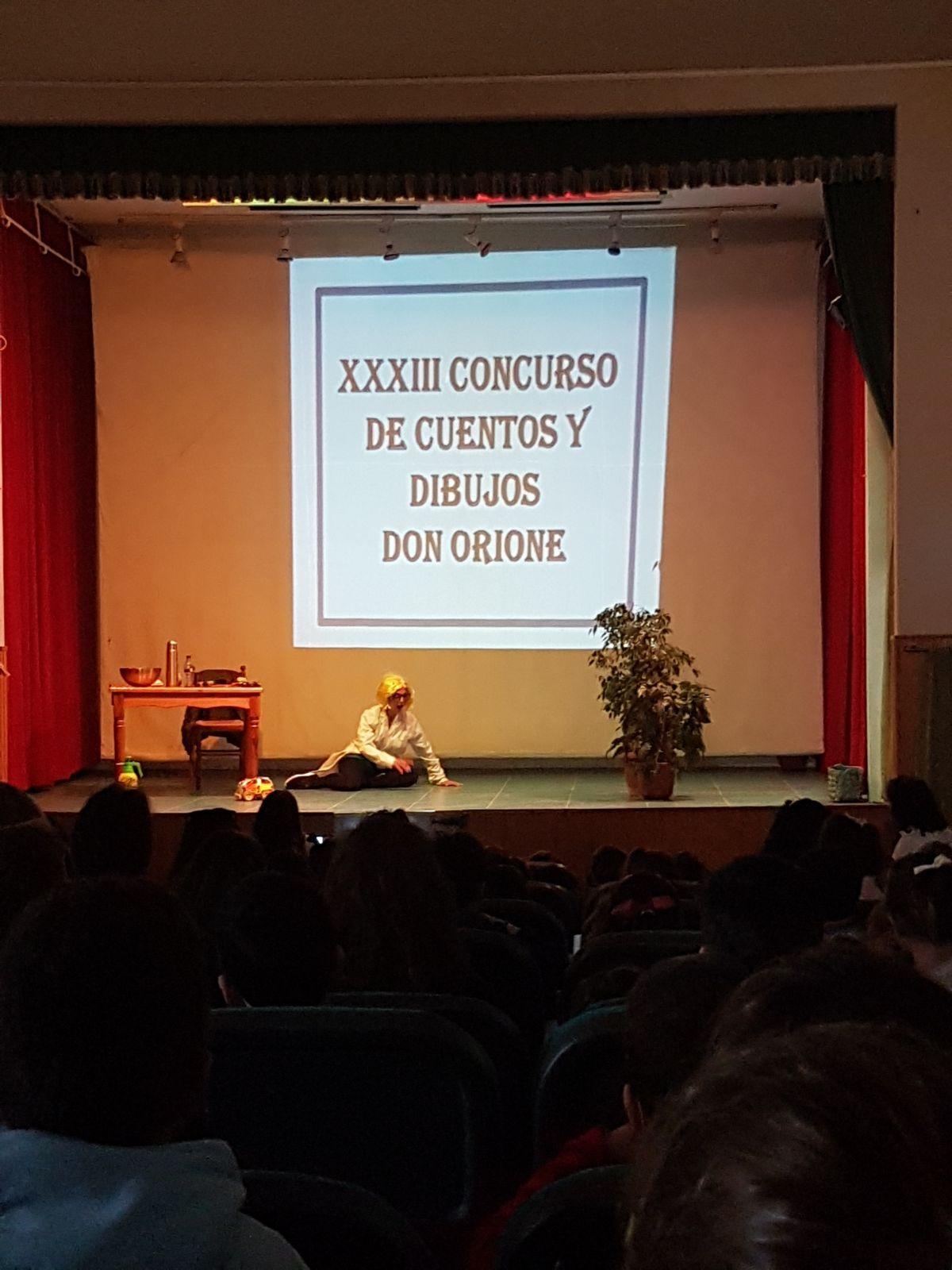 Un acto pasado de la entrega de los premios Don Orione.
