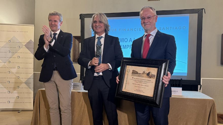 Carlos Agrelo recibe el Premio a la Excelencia Empresarial
