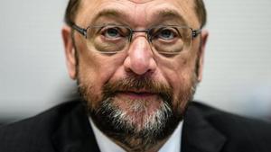 Martin Schulz, presidente del Partido Socialdemócrata alemán, en Berlín, el lunes pasado.