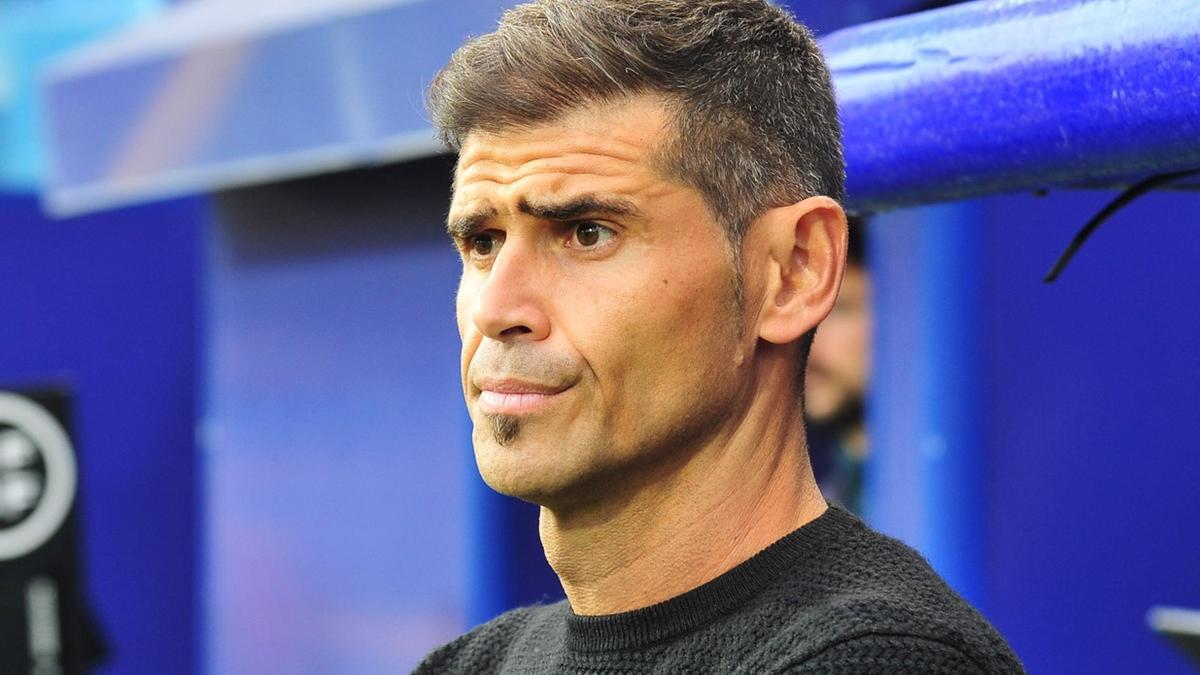 Antonio Hidalgo, entrenador del Huesca.
