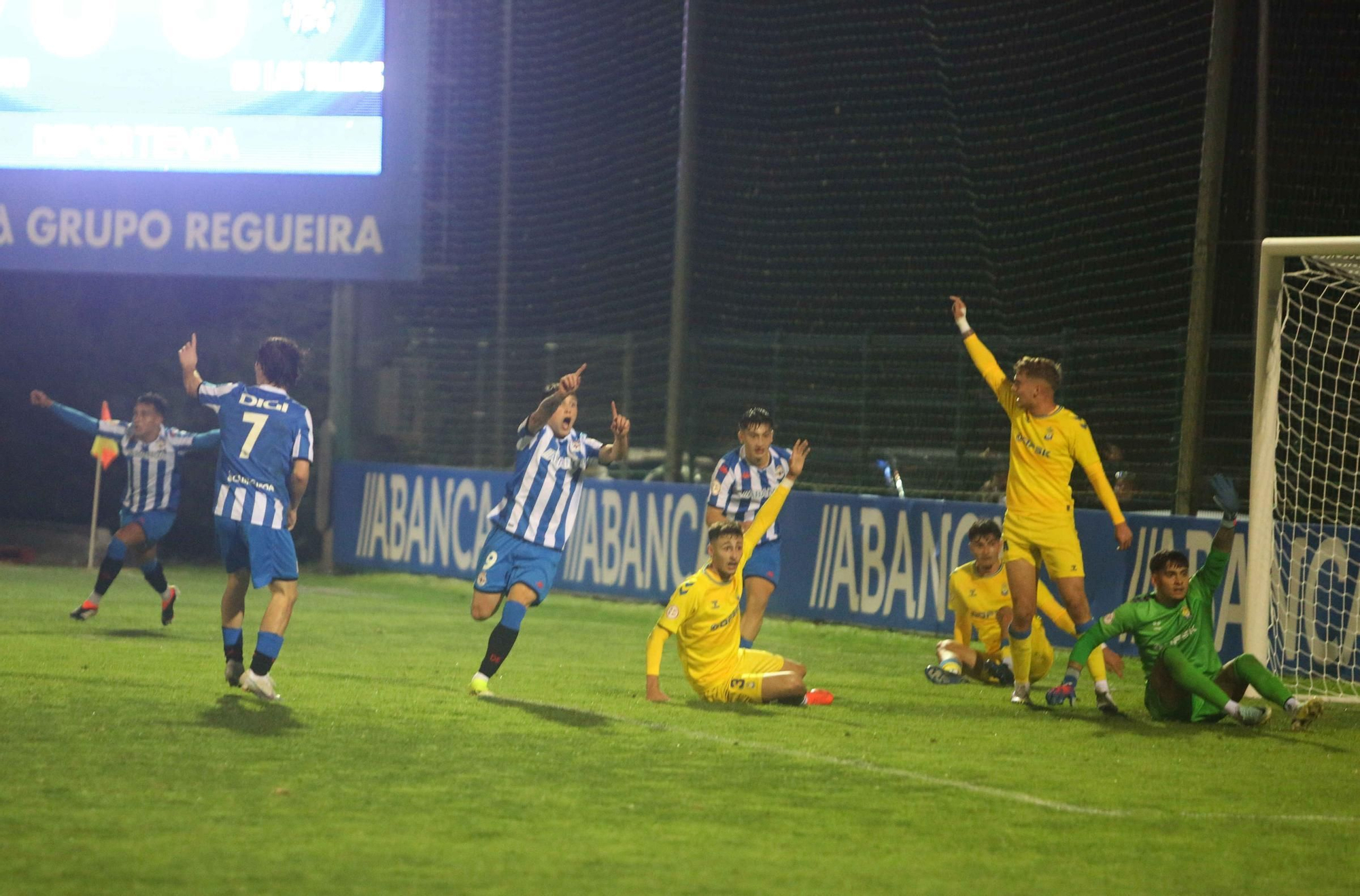 El Dépor Juvenil vence a Las Palmas y sueña con la Copa