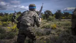 El Ejército enseña en Girona tácticas de combate a la élite de la defensa ucraniana