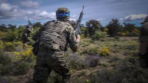 L’Exèrcit ensinistra en tàctiques de combat l’elit de la defensa ucraïnesa a Girona