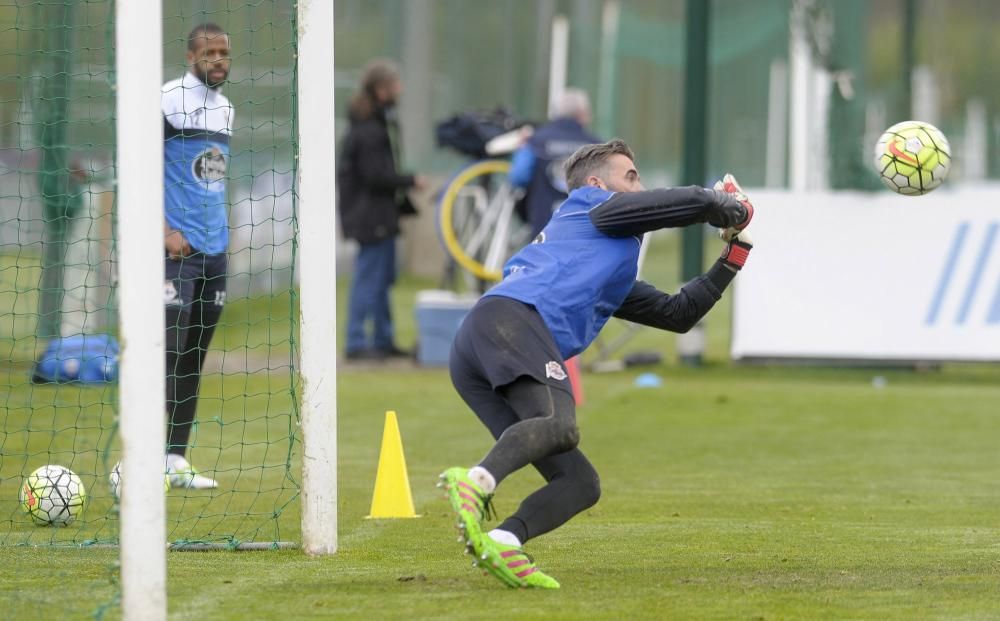 El Deportivo prepara el partido contra Las Palmas