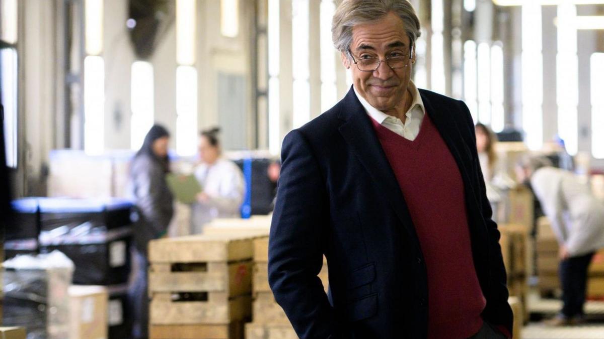 Javier Bardem en «El buen patrón», la más nominada en los Goya. | LEVANTE-EMV