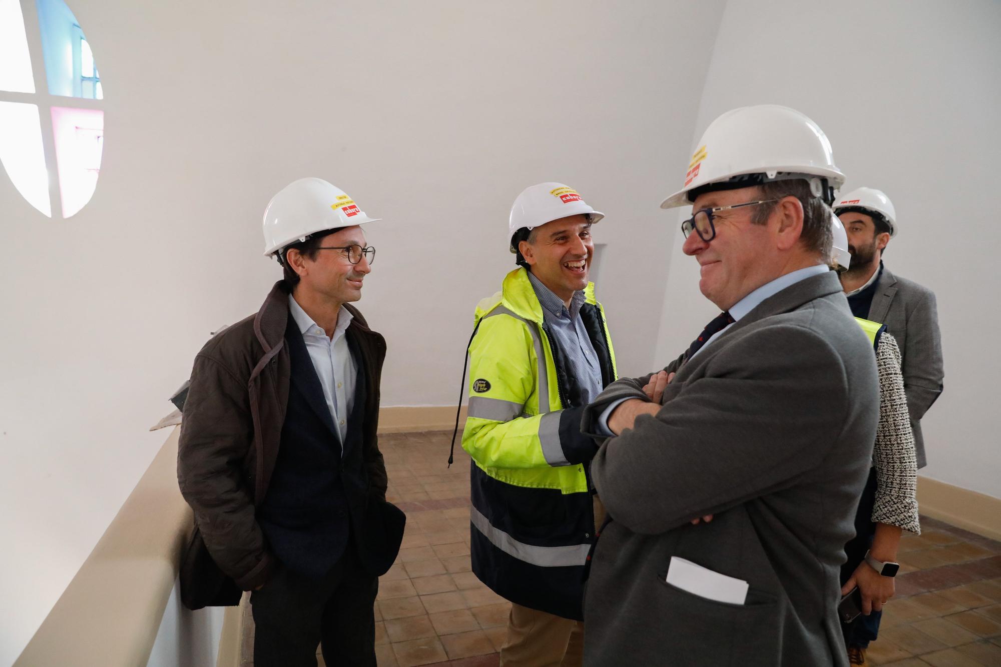 Las obras de conservación de la iglesia de San Juan, a paso acelerado