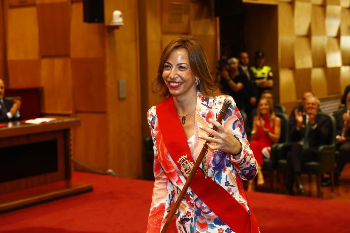 En imágenes | Investidura de Natalia Chueca como alcaldesa de Zaragoza