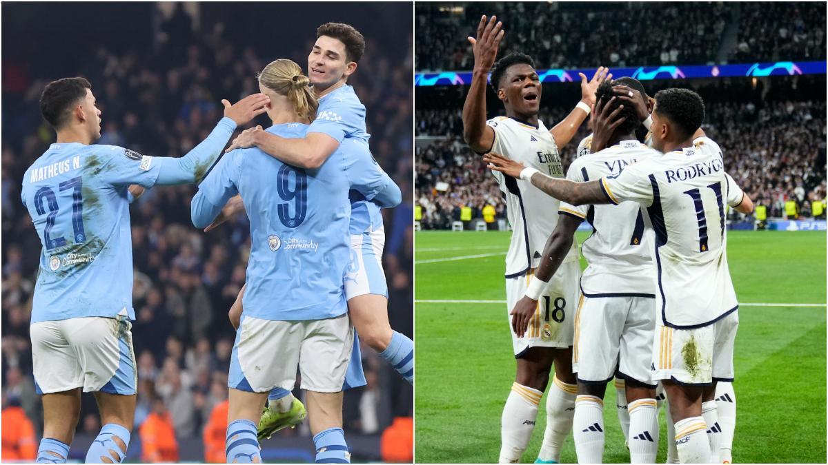 Manchester City y Real Madrid, los equipos con más opciones de ganar la Champions League, según 'Opta'