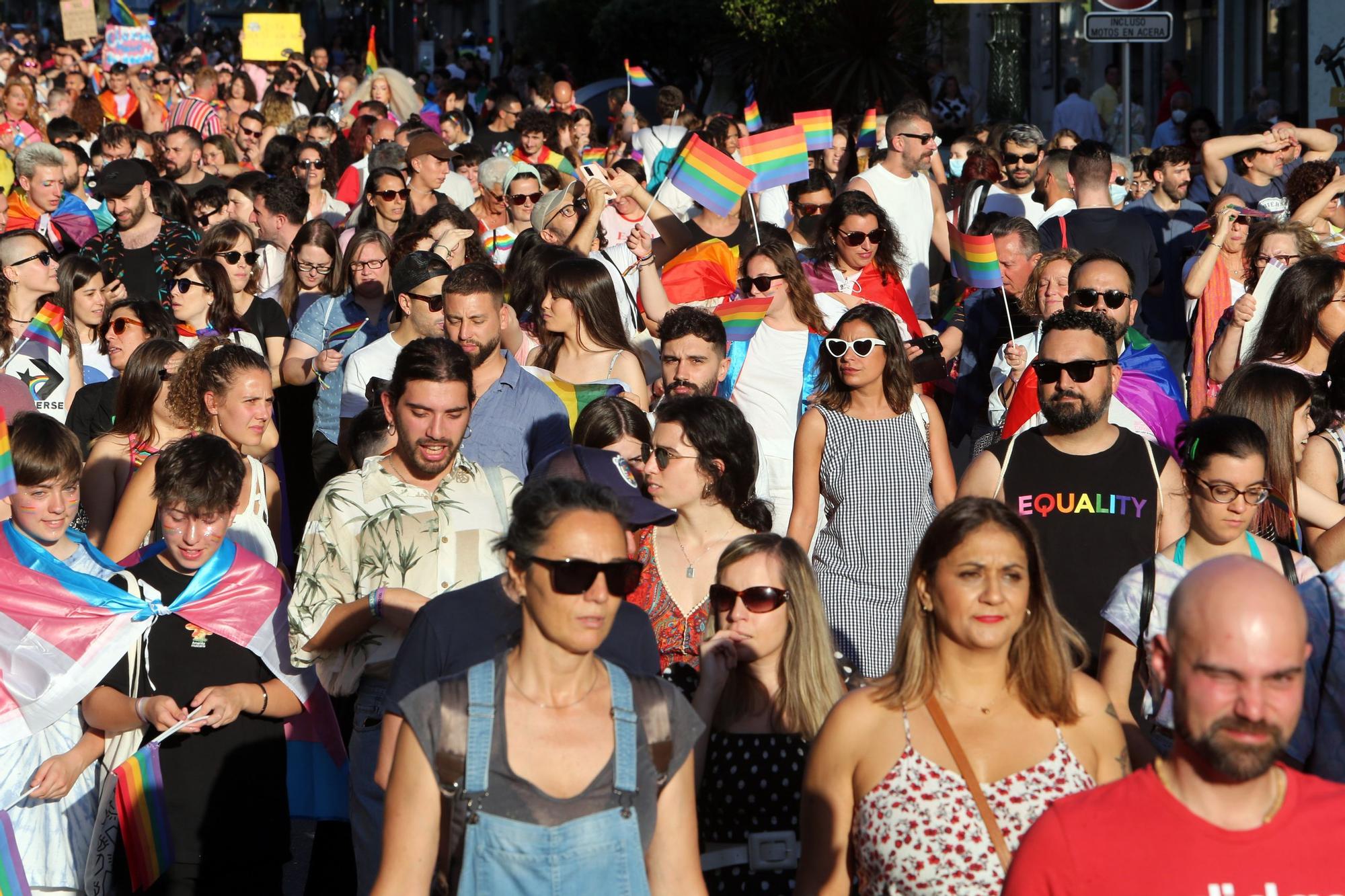 Paso firme en defensa de los derechos LGTBI en Vigo