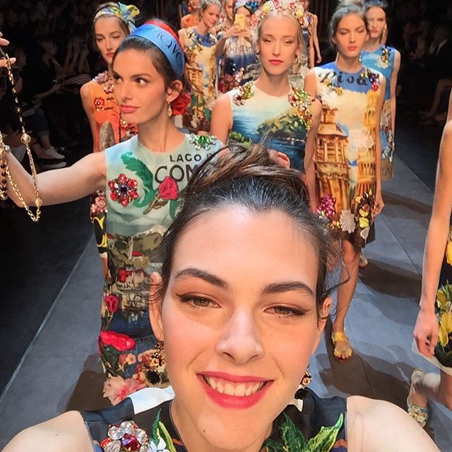 MFW: el &#039;Selfie&#039; de Dolce &amp; Gabbana