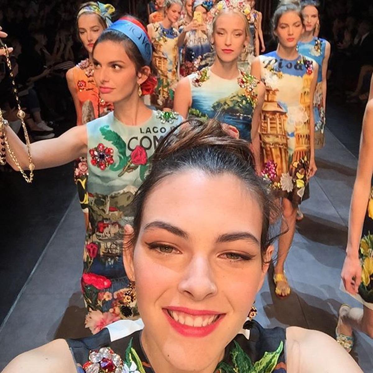 MFW: el 'Selfie' de Dolce &amp; Gabbana