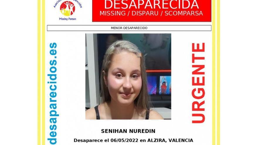 Siguen buscando a una menor desaparecida en Alzira desde hace 3 días