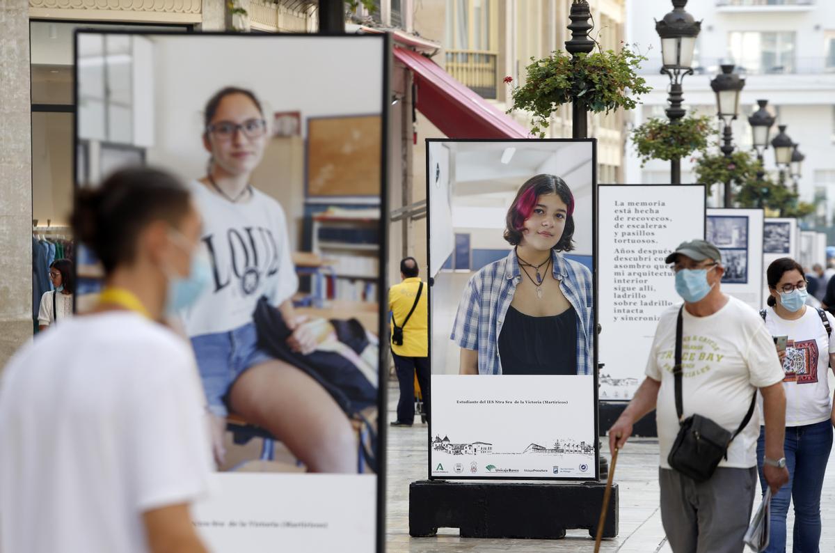 175 aniversario de los institutos Gaona y Martiricos en una exposición en la calle Larios 175 aniversario de los institutos Gaona y Martiricos en una exposición en la calle Larios
