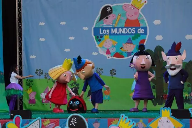 Peppa Pig entusiasma en Castrelos