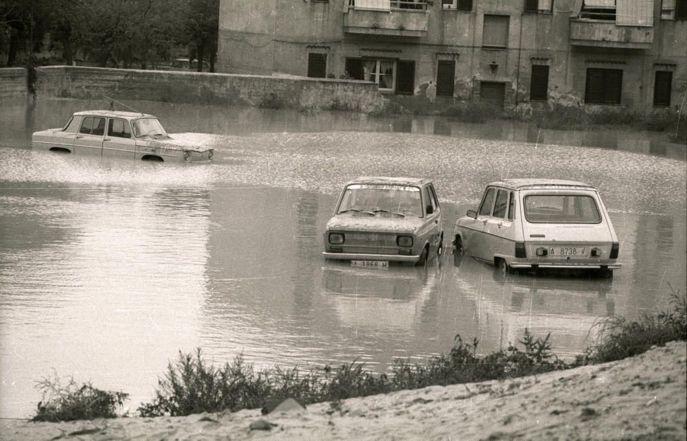 Se cumplen 37 años de una de las riadas más catastróficas de Alicante.