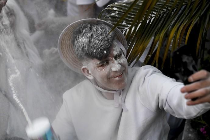 LAS PALMAS DE GRAN CANARIA  04-03-19  LAS PALMAS DE GRAN CANARIA. CARNAVAL 2019 LAS PALMAS DE GRAN CANARIA. Carnaval tradicional LPGC 2019. Polvos. FOTOS: JUAN CASTRO