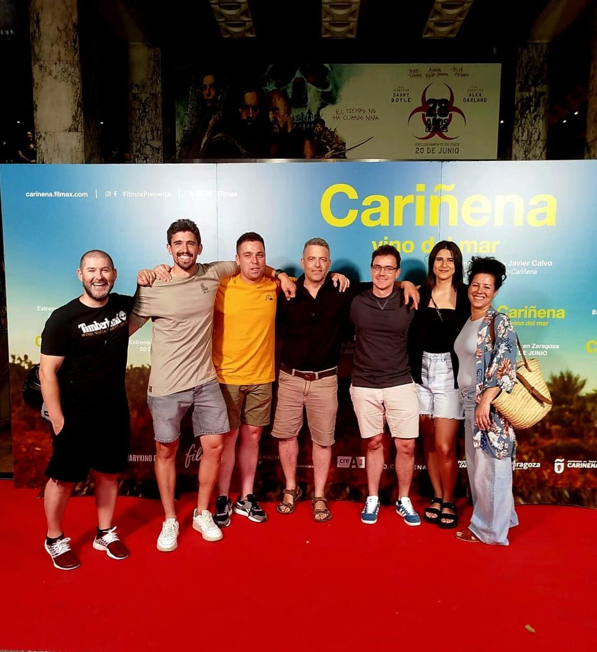 'Cariñena Vino del Mar' se proyectó en los Cines Palafox.