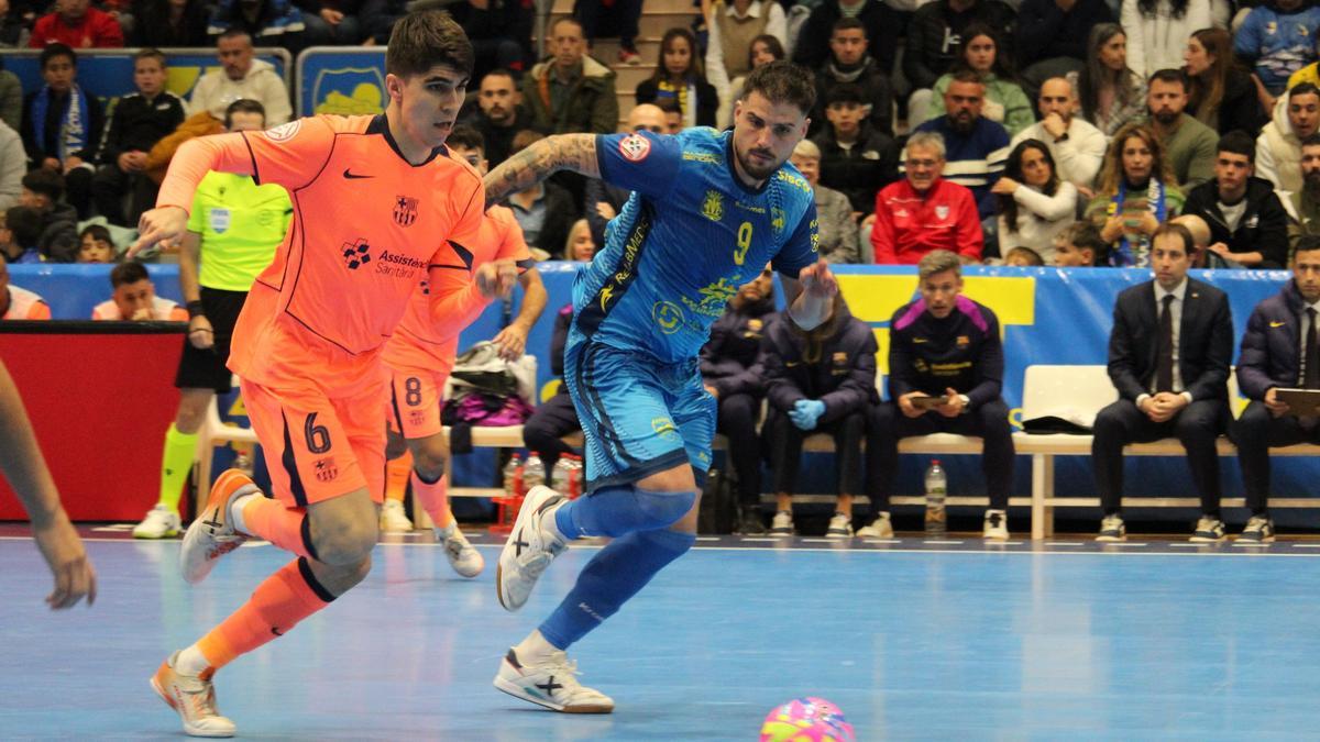 Derrota del Servigroup Peñíscola ante el Barcelona.