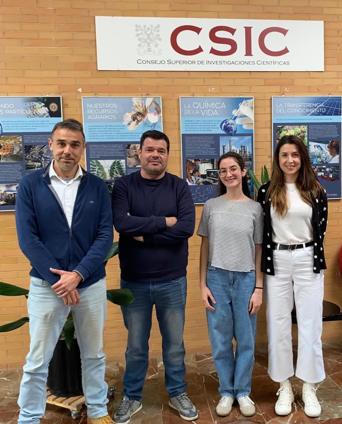 Equipo del CEBAS involucrado en la investigación sobre el impacto de la diera mediterránea en la salud cerebral.