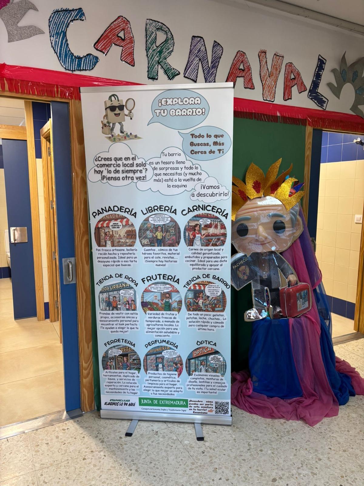 Campañar escolar para promever el consumo en el comercio de proximidad