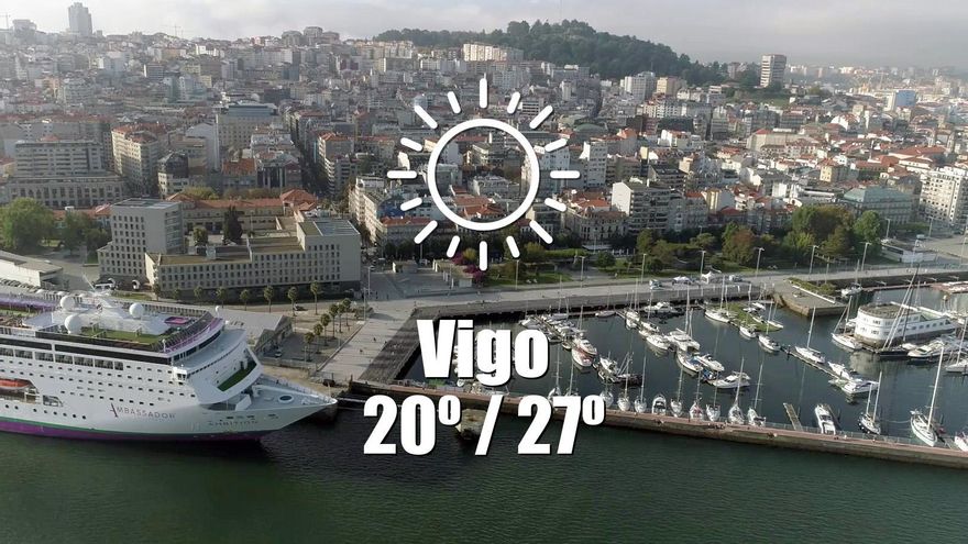 El tiempo en Vigo: previsión meteorológica para hoy, miércoles 9 de julio