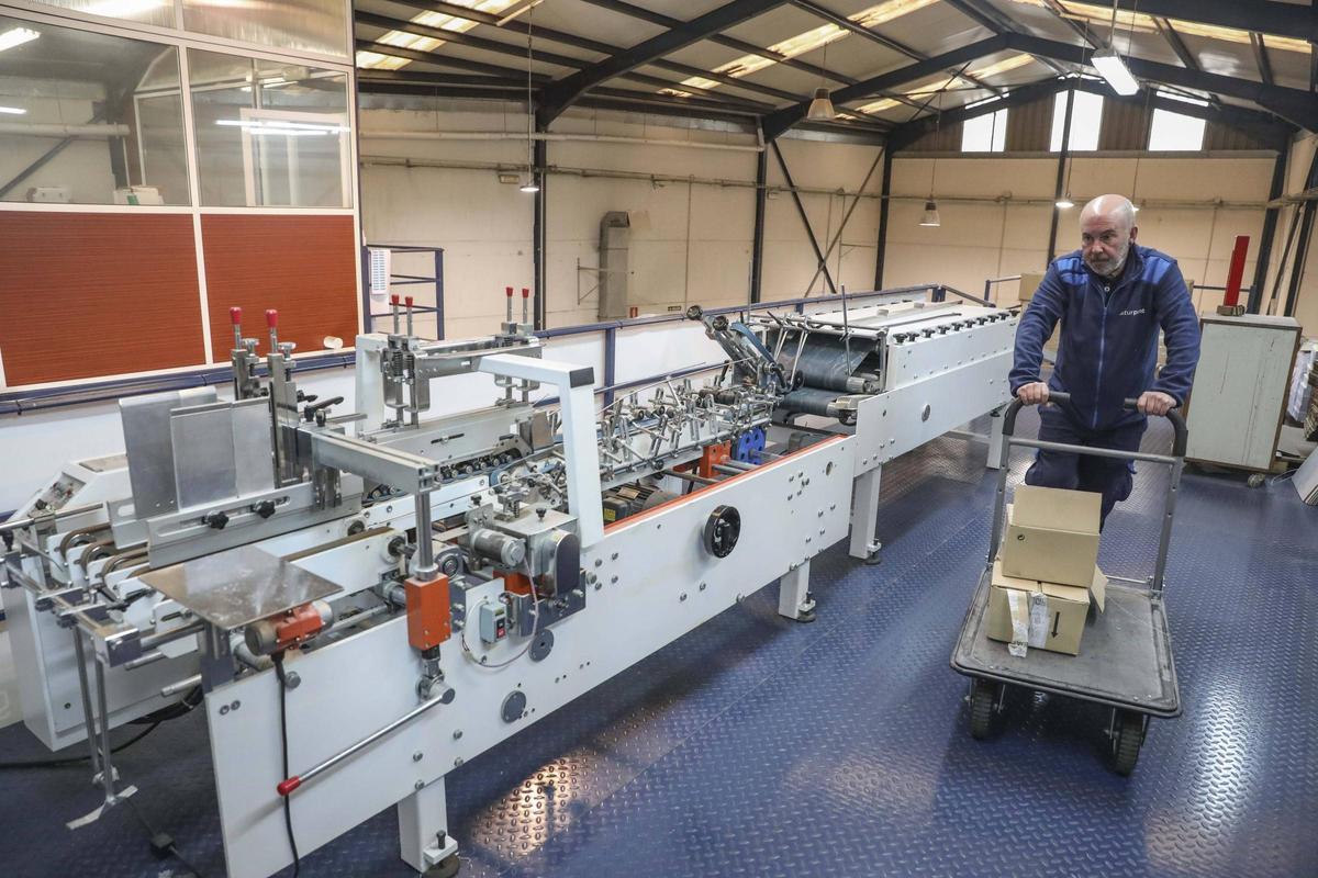 Trabajos en Asturprint.