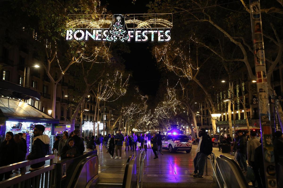 Barcelona se ilumina, por Navidad