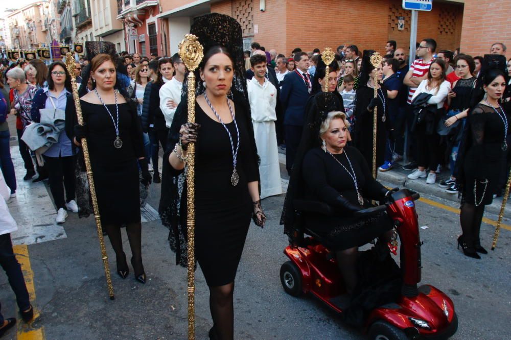 Salida de la cofradía de la Sentencia.