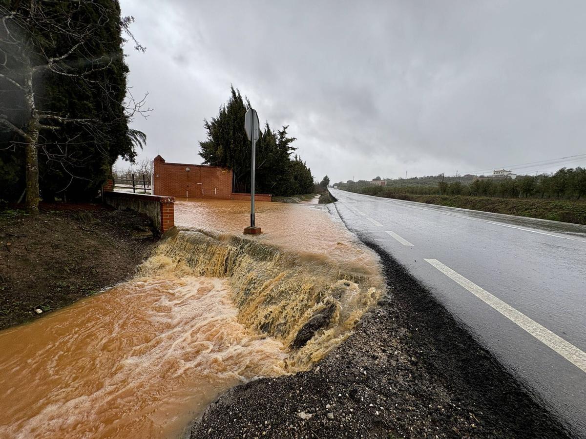 Inundaciones en Ronda por el paso de la borrasca Leonardo