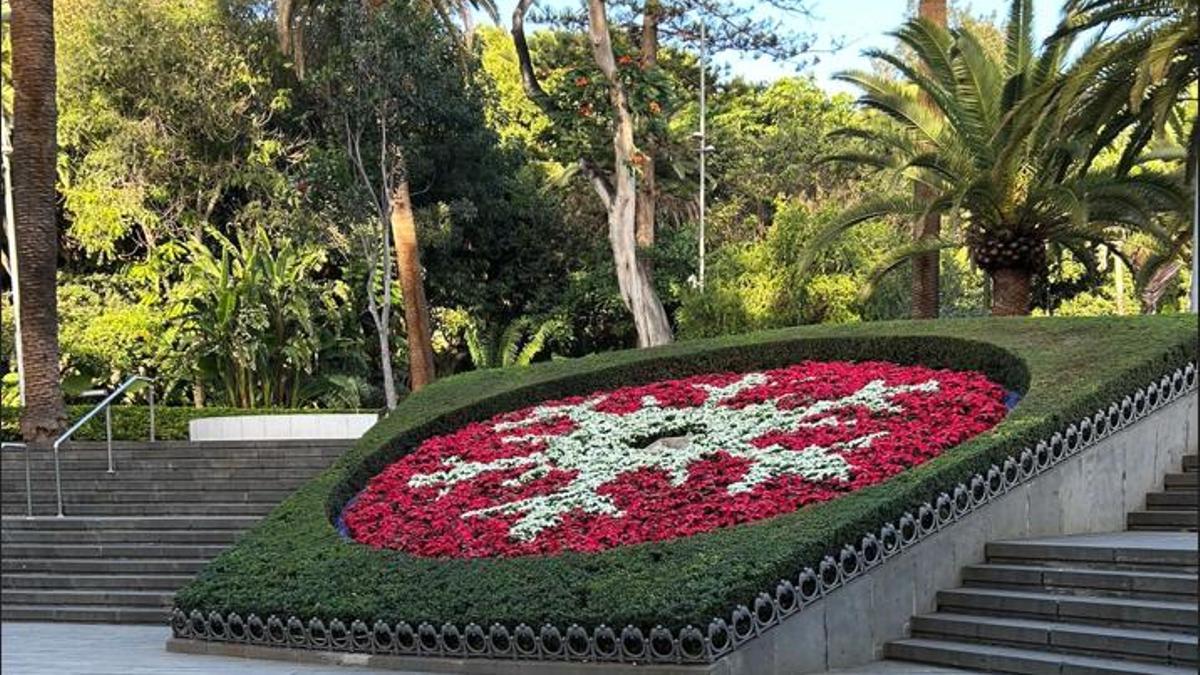 Reloj de Flores del parque García Sanabria.