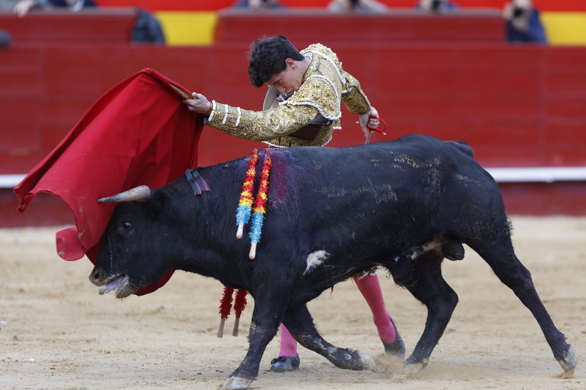 La novillada sin picadores de la Feria de Fallas, en imágenes