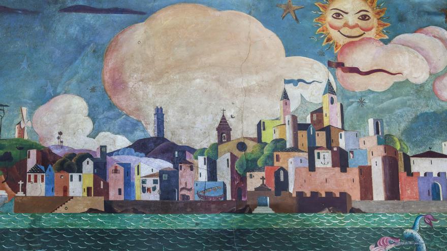 Una galería de arte de Vigo realiza la mejor oferta por los murales de Lugrís de A Coruña