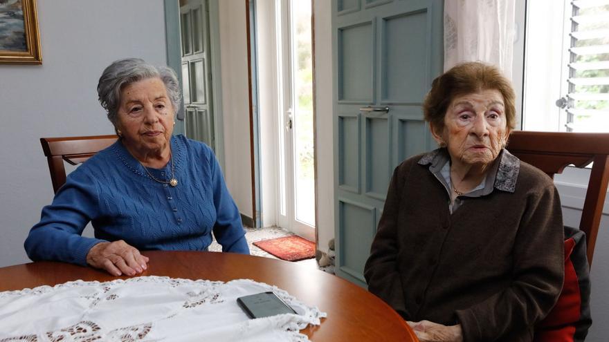 La extraordinaria longevidad de dos hermanas de 99 y 104 años en Ibiza