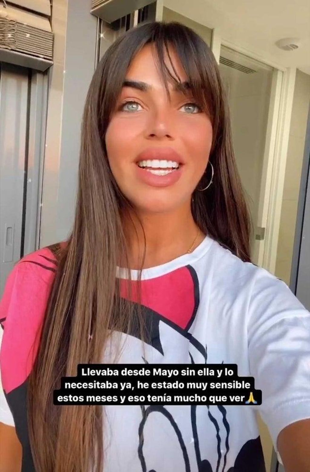 Violeta cuenta que le ha bajado la regla