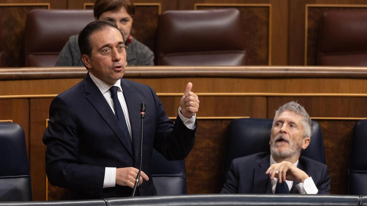 Archivo - El ministro de Asuntos Exteriores, Unión Europea y Cooperación, José Manuel Albares, a 12 de marzo de 2025, en Madrid (España).