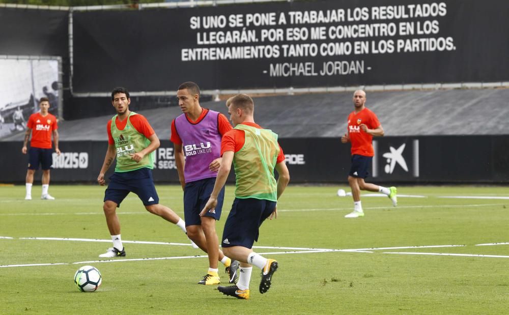 Primer día de Marcelino en Paterna