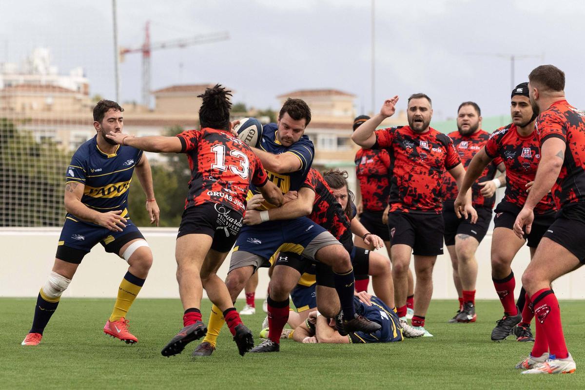 Primer partido en es Putxet: Ibiza Rugby-Menorca