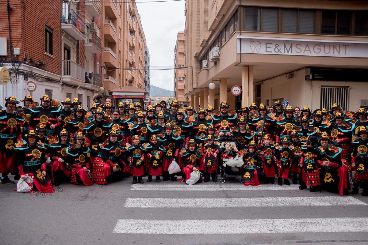 Cabalgata fallera de Sagunt